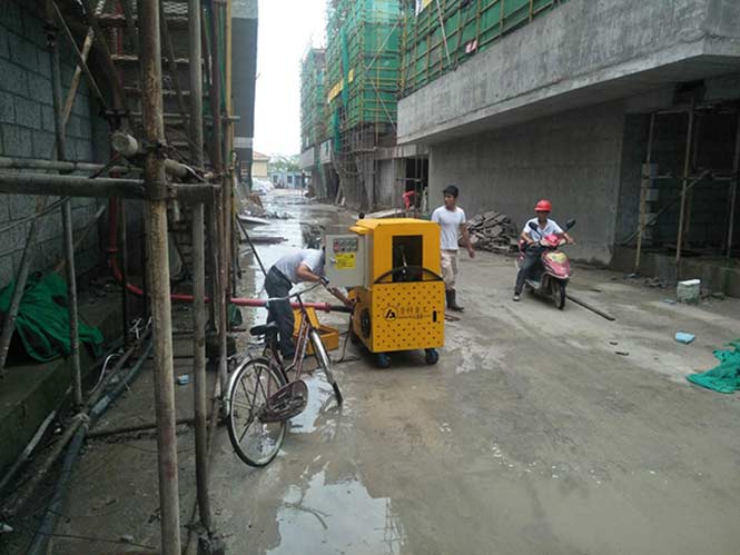 7月26日浙江細石混凝土泵廠家合作南通四建湖州蒼山南坡項目
